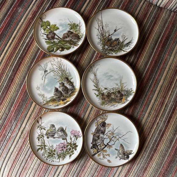 Vintage West Germany Kaiser Bird Plates - Picture 1 of 6